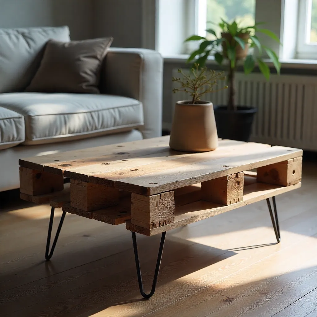 Eco-friendly living room design